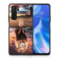 Thumbnail for Θήκη Huawei P40 Lite 5G Sunset Dreams από τη Smartfits με σχέδιο στο πίσω μέρος και μαύρο περίβλημα | Huawei P40 Lite 5G Sunset Dreams Case with Colorful Back and Black Bezels