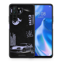 Thumbnail for Θήκη Huawei P40 Lite 5G Tokyo Drift από τη Smartfits με σχέδιο στο πίσω μέρος και μαύρο περίβλημα | Huawei P40 Lite 5G Tokyo Drift Case with Colorful Back and Black Bezels