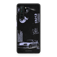 Thumbnail for Θήκη Huawei P40 Lite 5G Tokyo Drift από τη Smartfits με σχέδιο στο πίσω μέρος και μαύρο περίβλημα | Huawei P40 Lite 5G Tokyo Drift Case with Colorful Back and Black Bezels