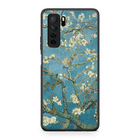 Thumbnail for Θήκη Huawei P40 Lite 5G White Blossoms από τη Smartfits με σχέδιο στο πίσω μέρος και μαύρο περίβλημα | Huawei P40 Lite 5G White Blossoms Case with Colorful Back and Black Bezels