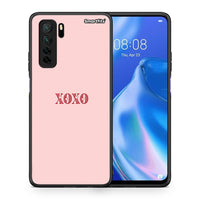 Thumbnail for Θήκη Huawei P40 Lite 5G XOXO Love από τη Smartfits με σχέδιο στο πίσω μέρος και μαύρο περίβλημα | Huawei P40 Lite 5G XOXO Love Case with Colorful Back and Black Bezels