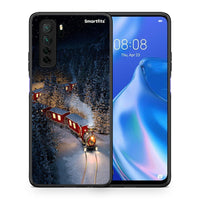 Thumbnail for Θήκη Huawei P40 Lite 5G Xmas Train από τη Smartfits με σχέδιο στο πίσω μέρος και μαύρο περίβλημα | Huawei P40 Lite 5G Xmas Train Case with Colorful Back and Black Bezels