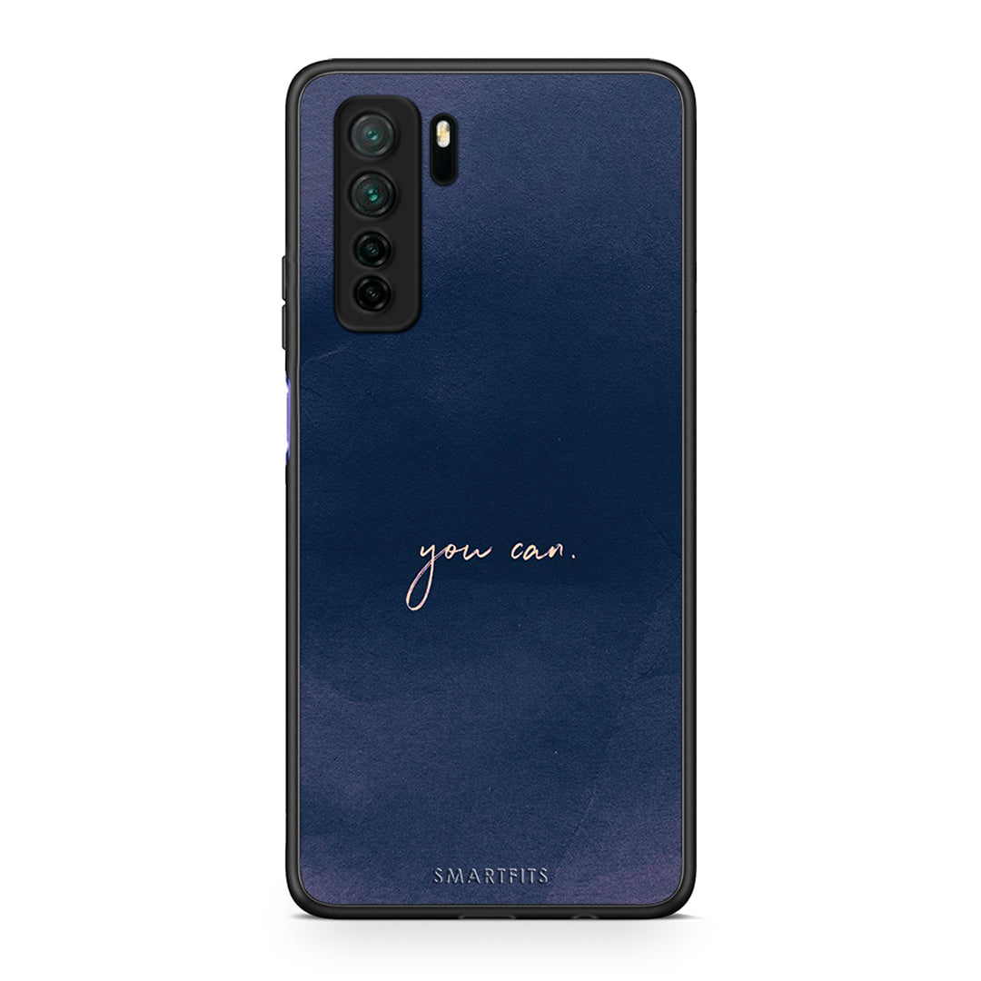 Θήκη Huawei P40 Lite 5G You Can από τη Smartfits με σχέδιο στο πίσω μέρος και μαύρο περίβλημα | Huawei P40 Lite 5G You Can Case with Colorful Back and Black Bezels