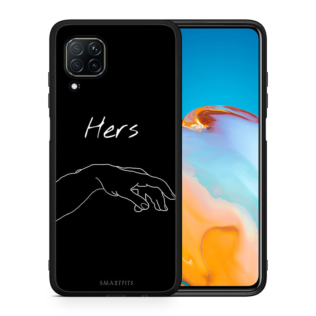 Θήκη Αγίου Βαλεντίνου Huawei P40 Lite Aeshetic Love 1 από τη Smartfits με σχέδιο στο πίσω μέρος και μαύρο περίβλημα | Huawei P40 Lite Aeshetic Love 1 case with colorful back and black bezels