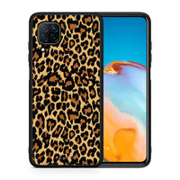 Thumbnail for Θήκη Huawei P40 Lite Leopard Animal από τη Smartfits με σχέδιο στο πίσω μέρος και μαύρο περίβλημα | Huawei P40 Lite Leopard Animal case with colorful back and black bezels
