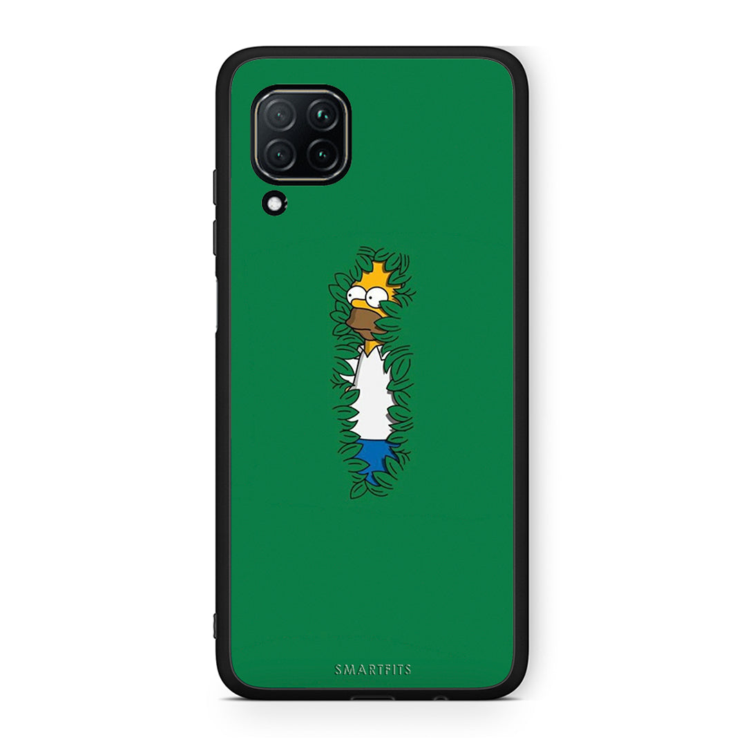 Huawei P40 Lite Bush Man Θήκη Αγίου Βαλεντίνου από τη Smartfits με σχέδιο στο πίσω μέρος και μαύρο περίβλημα | Smartphone case with colorful back and black bezels by Smartfits