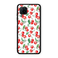Thumbnail for Huawei P40 Lite Cherry Summer θήκη από τη Smartfits με σχέδιο στο πίσω μέρος και μαύρο περίβλημα | Smartphone case with colorful back and black bezels by Smartfits