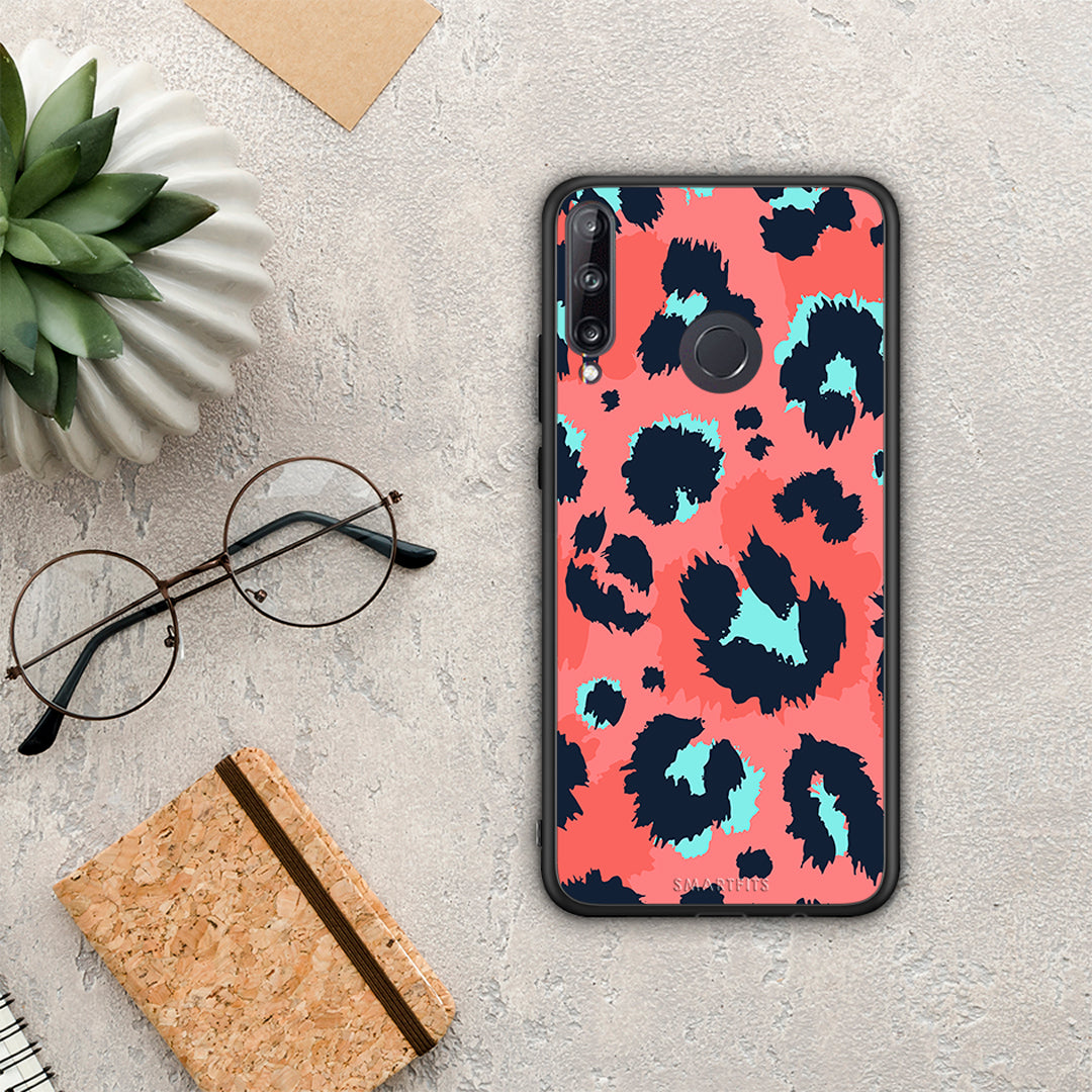 Animal Pink Leopard - Huawei P40 Lite E case