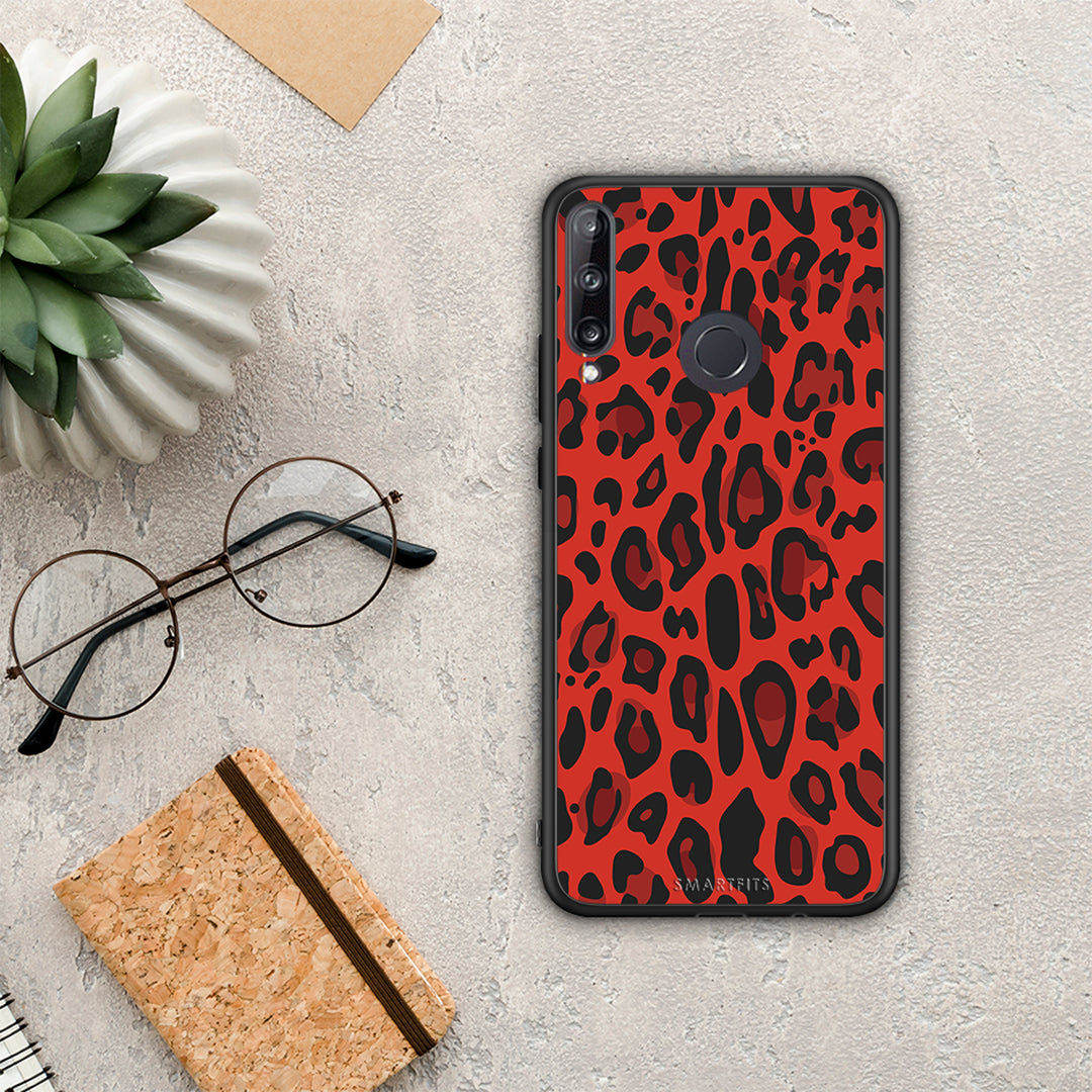 Animal Red Leopard - Huawei P40 Lite E case