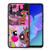 Thumbnail for Θήκη Αγίου Βαλεντίνου Huawei P40 Lite E Bubble Girls από τη Smartfits με σχέδιο στο πίσω μέρος και μαύρο περίβλημα | Huawei P40 Lite E Bubble Girls case with colorful back and black bezels