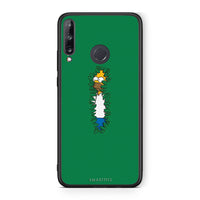 Thumbnail for Huawei P40 Lite E Bush Man Θήκη Αγίου Βαλεντίνου από τη Smartfits με σχέδιο στο πίσω μέρος και μαύρο περίβλημα | Smartphone case with colorful back and black bezels by Smartfits