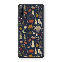 Thumbnail for Huawei P40 Lite E Christmas Elements θήκη από τη Smartfits με σχέδιο στο πίσω μέρος και μαύρο περίβλημα | Smartphone case with colorful back and black bezels by Smartfits