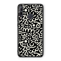Thumbnail for Huawei P40 Lite E Doodle Art Θήκη από τη Smartfits με σχέδιο στο πίσω μέρος και μαύρο περίβλημα | Smartphone case with colorful back and black bezels by Smartfits
