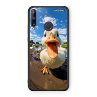 Thumbnail for Huawei P40 Lite E Duck Face θήκη από τη Smartfits με σχέδιο στο πίσω μέρος και μαύρο περίβλημα | Smartphone case with colorful back and black bezels by Smartfits
