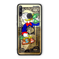 Thumbnail for Huawei P40 Lite E Duck Money Θήκη από τη Smartfits με σχέδιο στο πίσω μέρος και μαύρο περίβλημα | Smartphone case with colorful back and black bezels by Smartfits