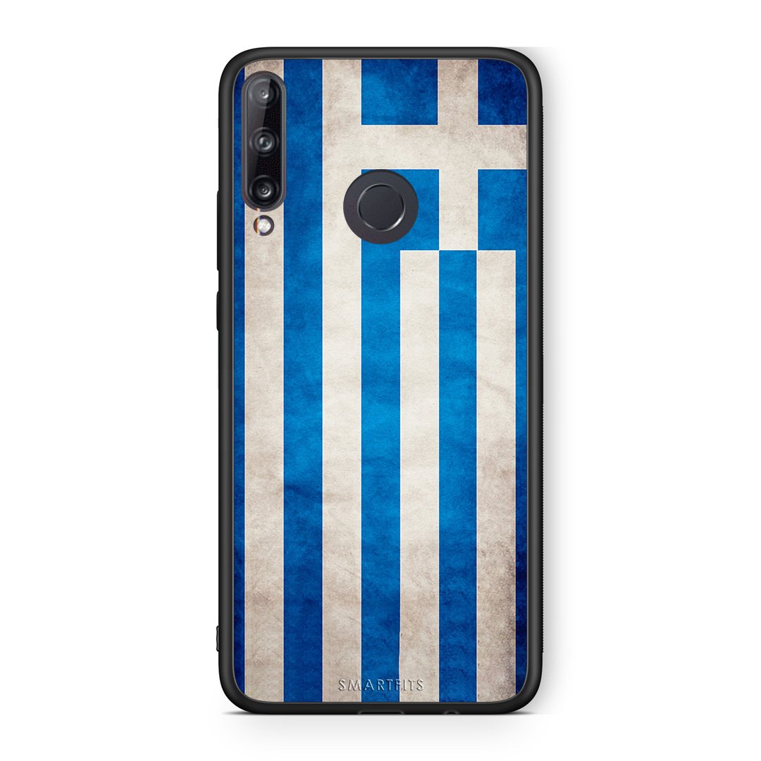 4 - Huawei P40 Lite E Greece Flag case, cover, bumper