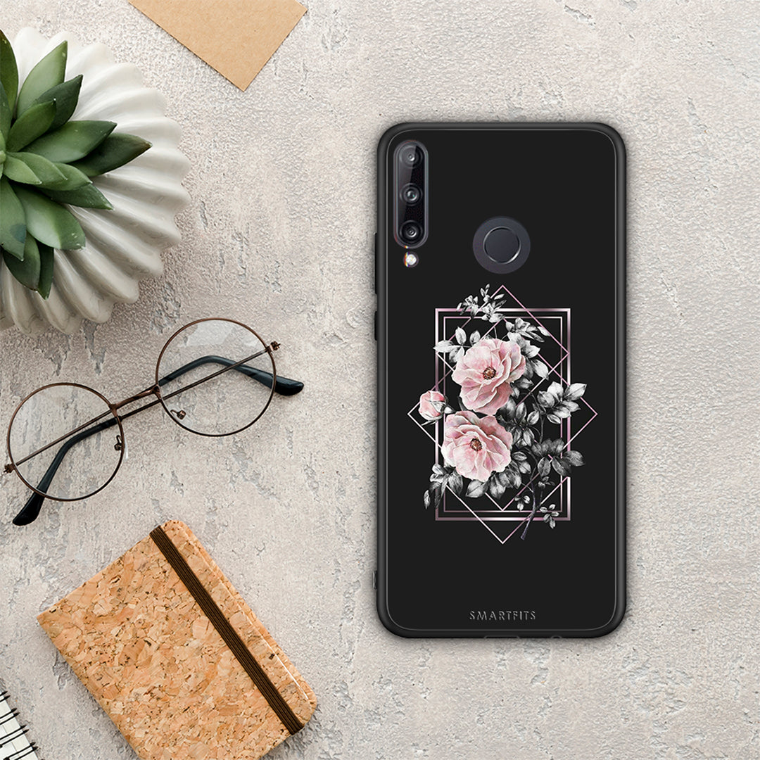 Flower Frame - Huawei P40 Lite E case