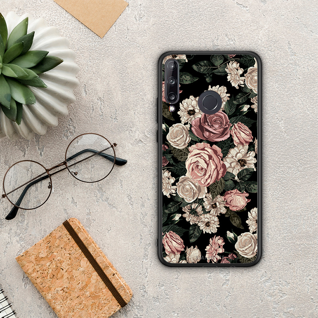 Flower Wild Roses - Huawei P40 Lite E case