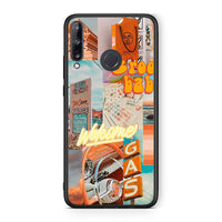 Thumbnail for Huawei P40 Lite E Groovy Babe Θήκη Αγίου Βαλεντίνου από τη Smartfits με σχέδιο στο πίσω μέρος και μαύρο περίβλημα | Smartphone case with colorful back and black bezels by Smartfits