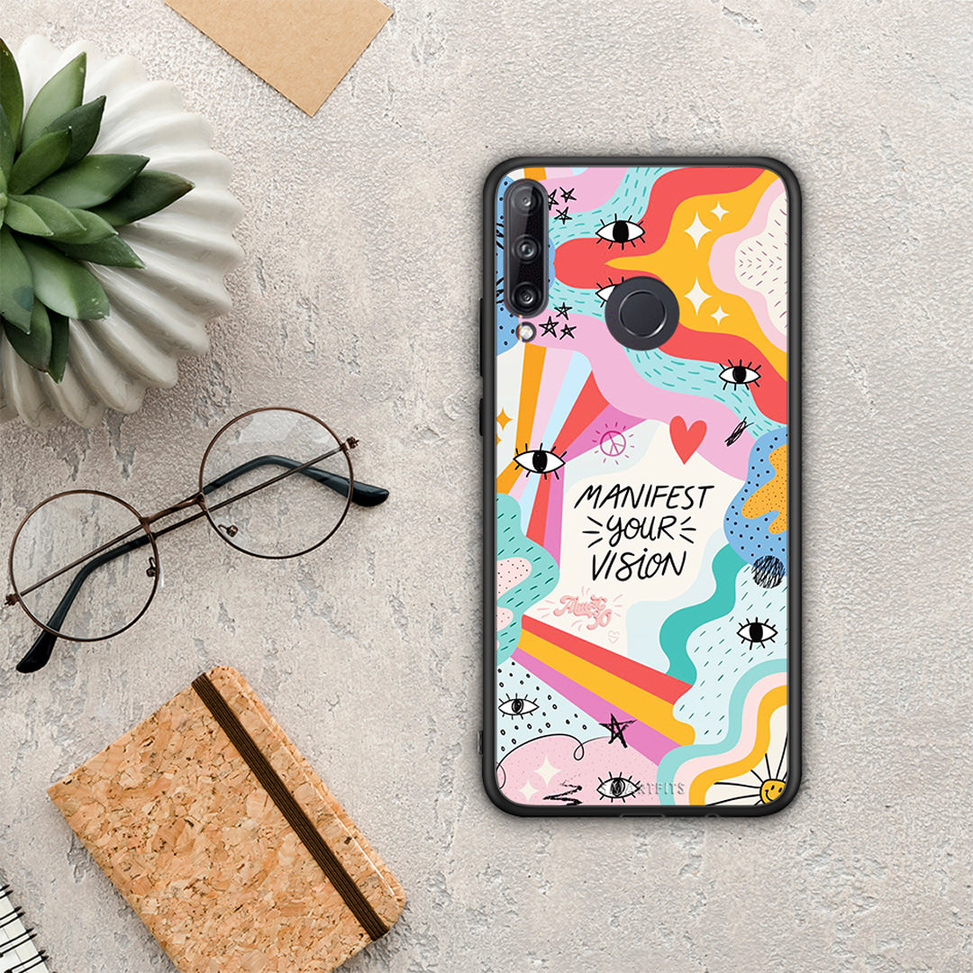 Manifest Your Vision - Huawei P40 Lite E case