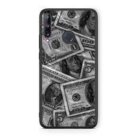 Thumbnail for Huawei P40 Lite E Money Dollars θήκη από τη Smartfits με σχέδιο στο πίσω μέρος και μαύρο περίβλημα | Smartphone case with colorful back and black bezels by Smartfits