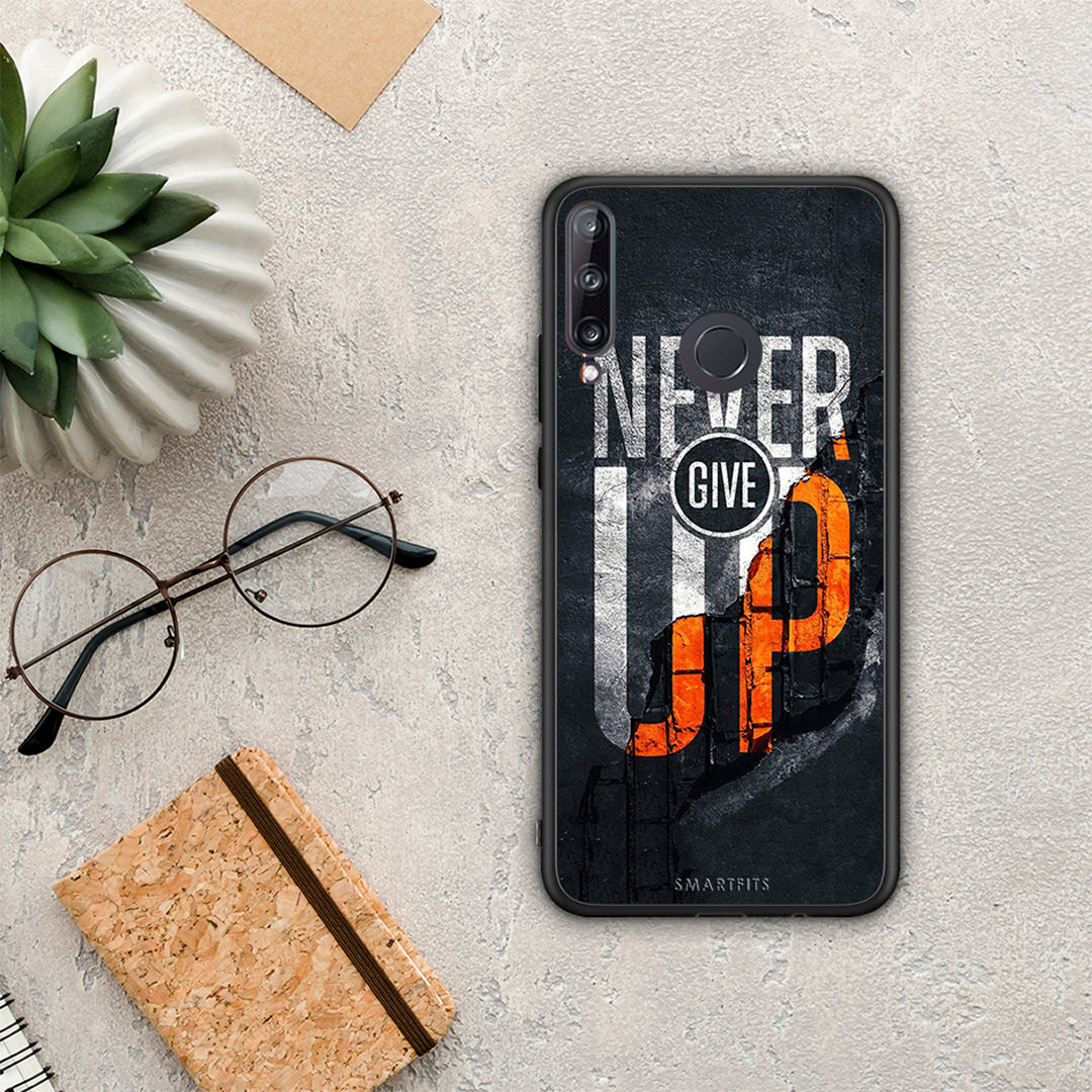 Never Give Up - Huawei P40 Lite E θήκη
