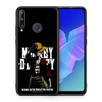 Thumbnail for Θήκη Huawei P40 Lite E Pirate King από τη Smartfits με σχέδιο στο πίσω μέρος και μαύρο περίβλημα | Huawei P40 Lite E Pirate King case with colorful back and black bezels