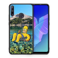 Thumbnail for Θήκη Huawei P40 Lite E Summer Happiness από τη Smartfits με σχέδιο στο πίσω μέρος και μαύρο περίβλημα | Huawei P40 Lite E Summer Happiness case with colorful back and black bezels