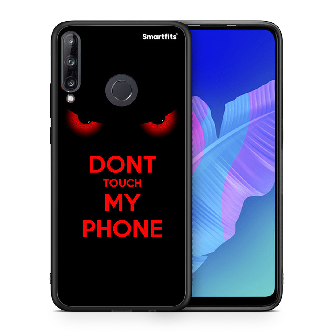 Θήκη Huawei P40 Lite E Touch My Phone από τη Smartfits με σχέδιο στο πίσω μέρος και μαύρο περίβλημα | Huawei P40 Lite E Touch My Phone case with colorful back and black bezels