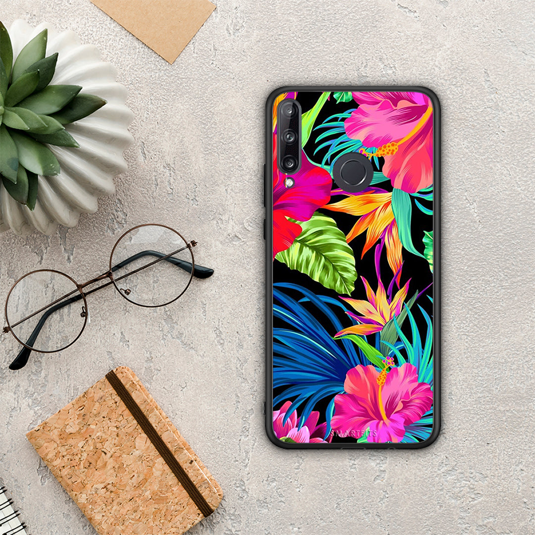 Tropical Flowers - Huawei P40 Lite E case