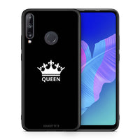Thumbnail for Θήκη Huawei P40 Lite E Queen Valentine από τη Smartfits με σχέδιο στο πίσω μέρος και μαύρο περίβλημα | Huawei P40 Lite E Queen Valentine case with colorful back and black bezels