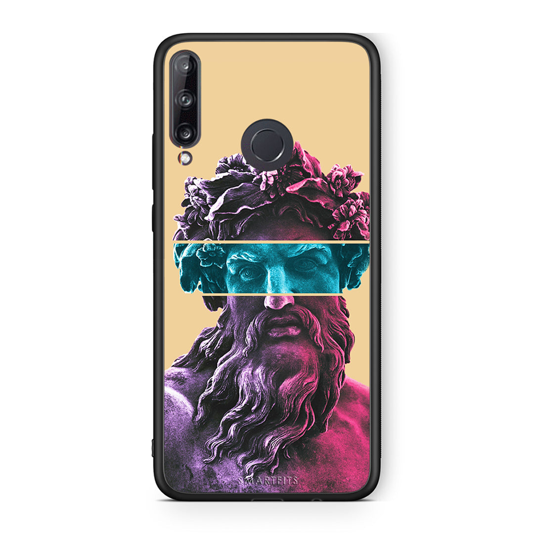 Huawei P40 Lite E Zeus Art Θήκη Αγίου Βαλεντίνου από τη Smartfits με σχέδιο στο πίσω μέρος και μαύρο περίβλημα | Smartphone case with colorful back and black bezels by Smartfits