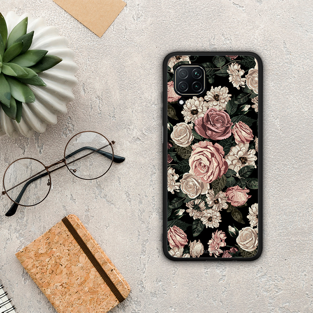 Flower Wild Roses - Huawei P40 Lite case