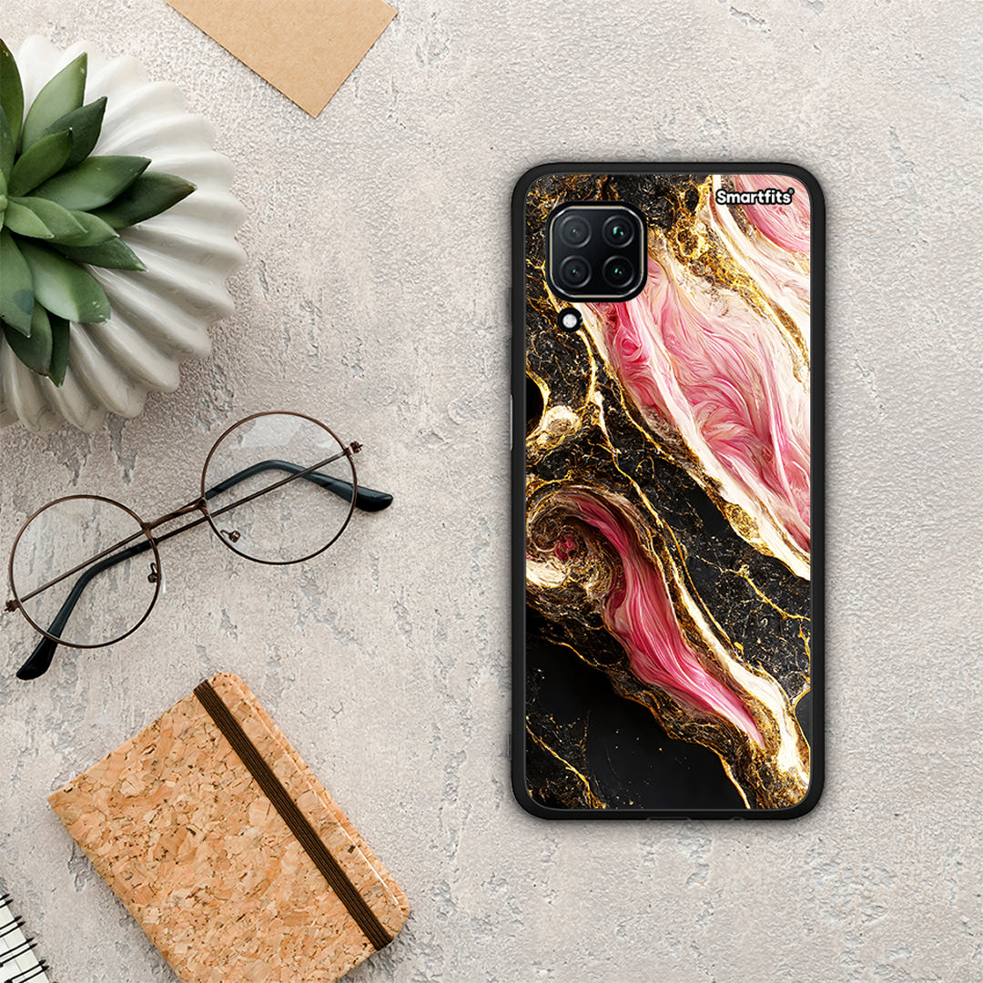 Glamorous Pink Marble - Huawei P40 Lite case