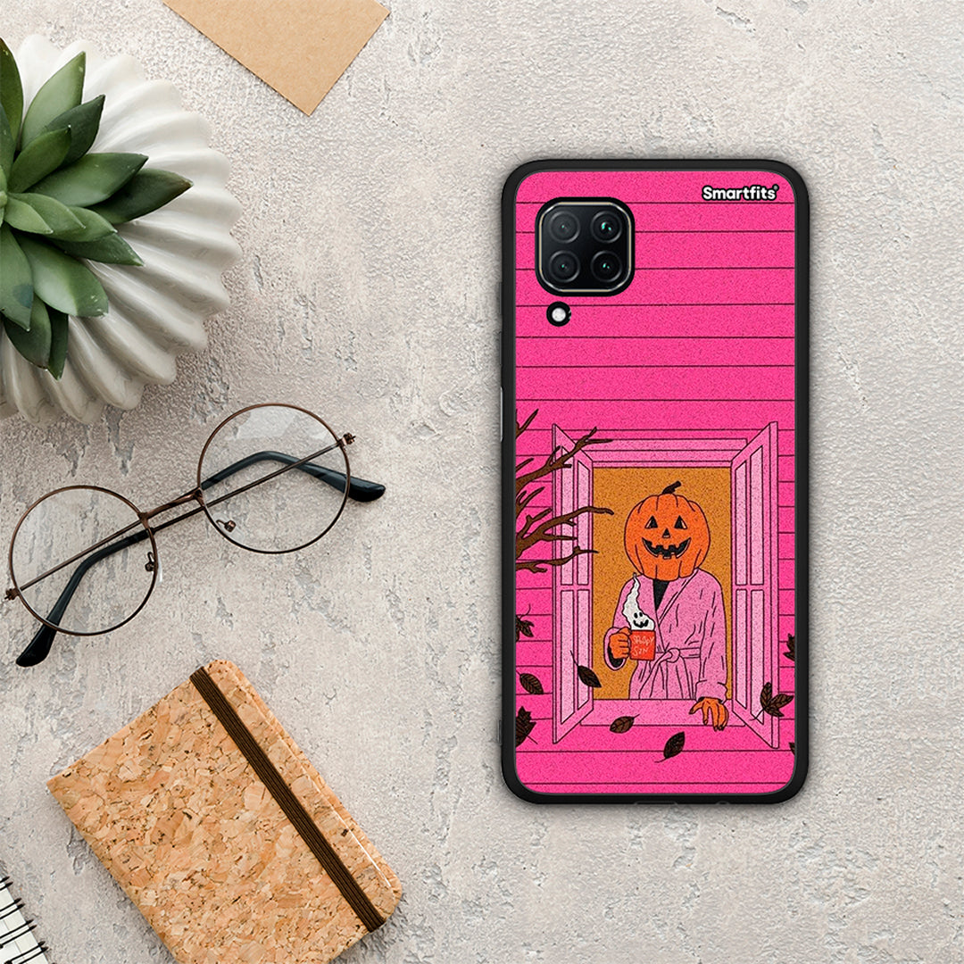 Halloween Pumpkin Lady - Huawei P40 Lite case