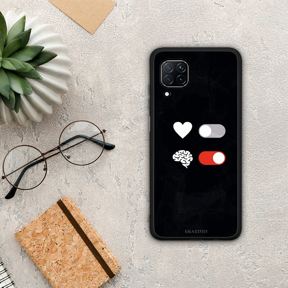 Heart vs Brain - Huawei P40 Lite case