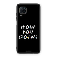 Thumbnail for Huawei P40 Lite How You Doin θήκη από τη Smartfits με σχέδιο στο πίσω μέρος και μαύρο περίβλημα | Smartphone case with colorful back and black bezels by Smartfits