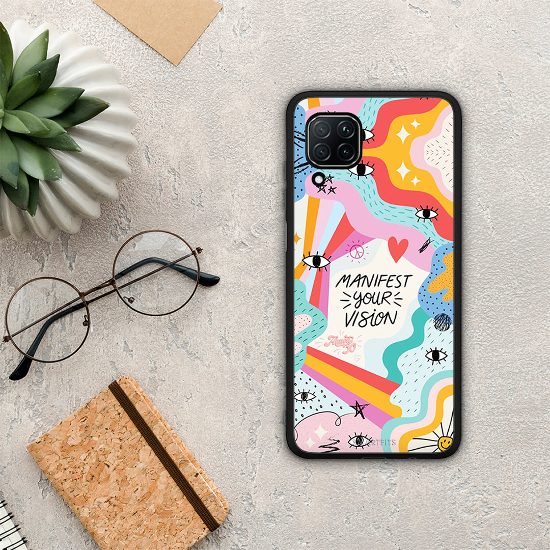 Manifest Your Vision - Huawei P40 Lite case