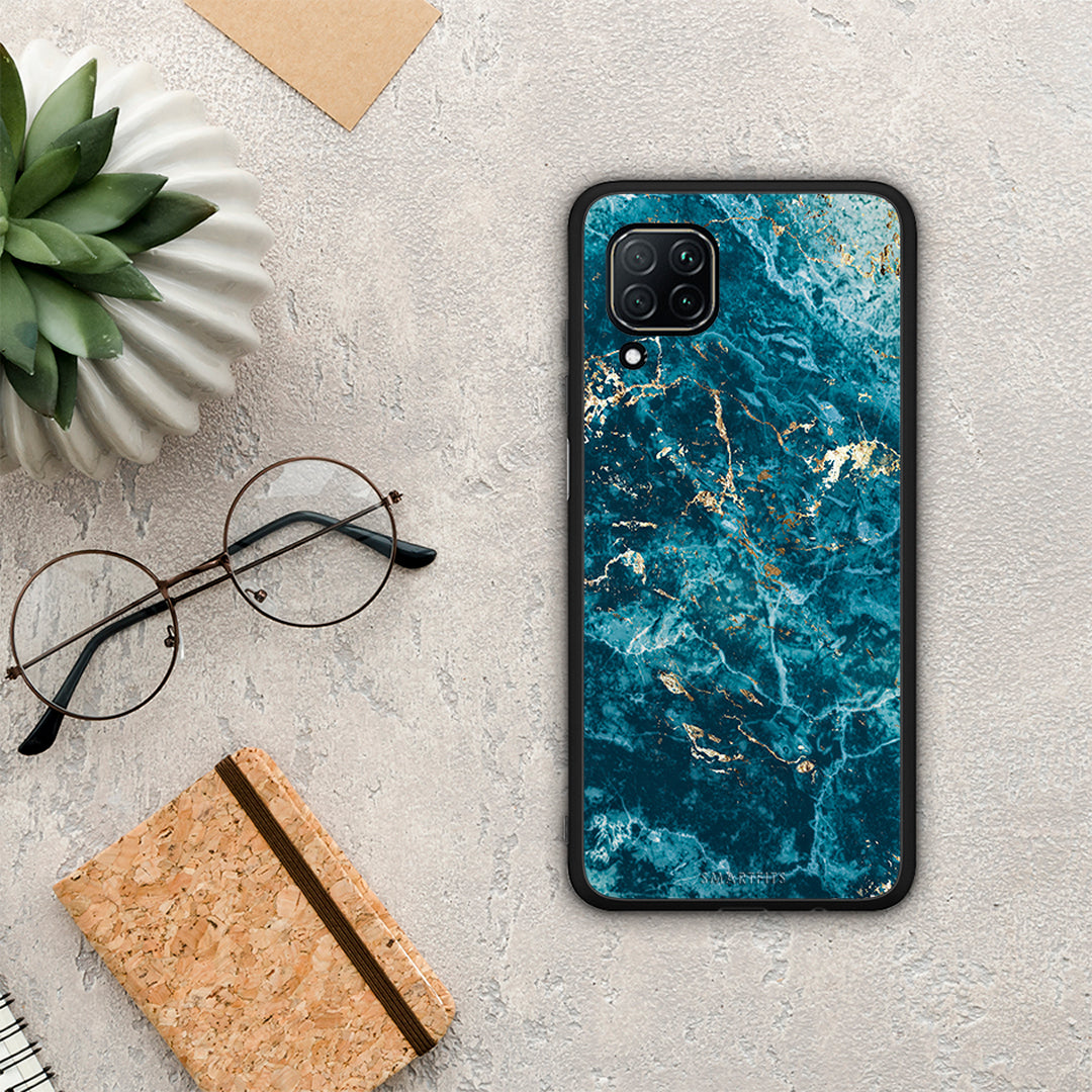 Marble Blue - Huawei P40 Lite case