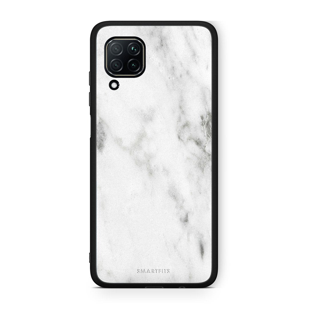 2 - Huawei P40 Lite  White marble case, cover, bumper