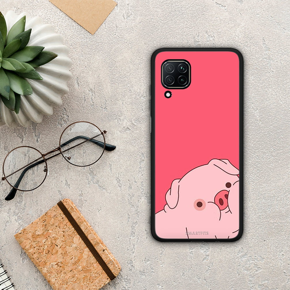 Pig Love 1 - Huawei P40 Lite case