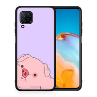 Thumbnail for Θήκη Αγίου Βαλεντίνου Huawei P40 Lite Pig Love 2 από τη Smartfits με σχέδιο στο πίσω μέρος και μαύρο περίβλημα | Huawei P40 Lite Pig Love 2 case with colorful back and black bezels