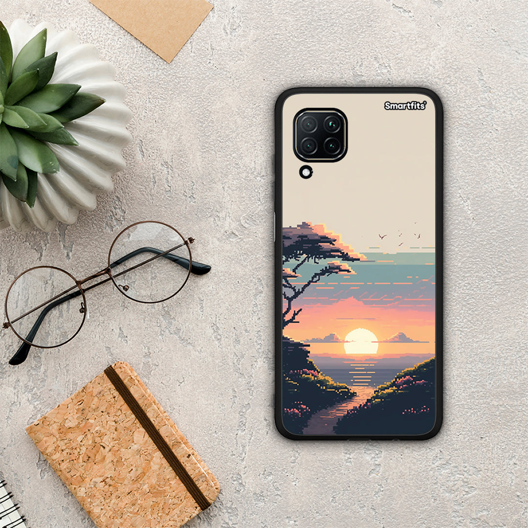 Pixel Sunset - Huawei P40 Lite case