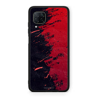 Thumbnail for Huawei P40 Lite Red Paint Θήκη Αγίου Βαλεντίνου από τη Smartfits με σχέδιο στο πίσω μέρος και μαύρο περίβλημα | Smartphone case with colorful back and black bezels by Smartfits