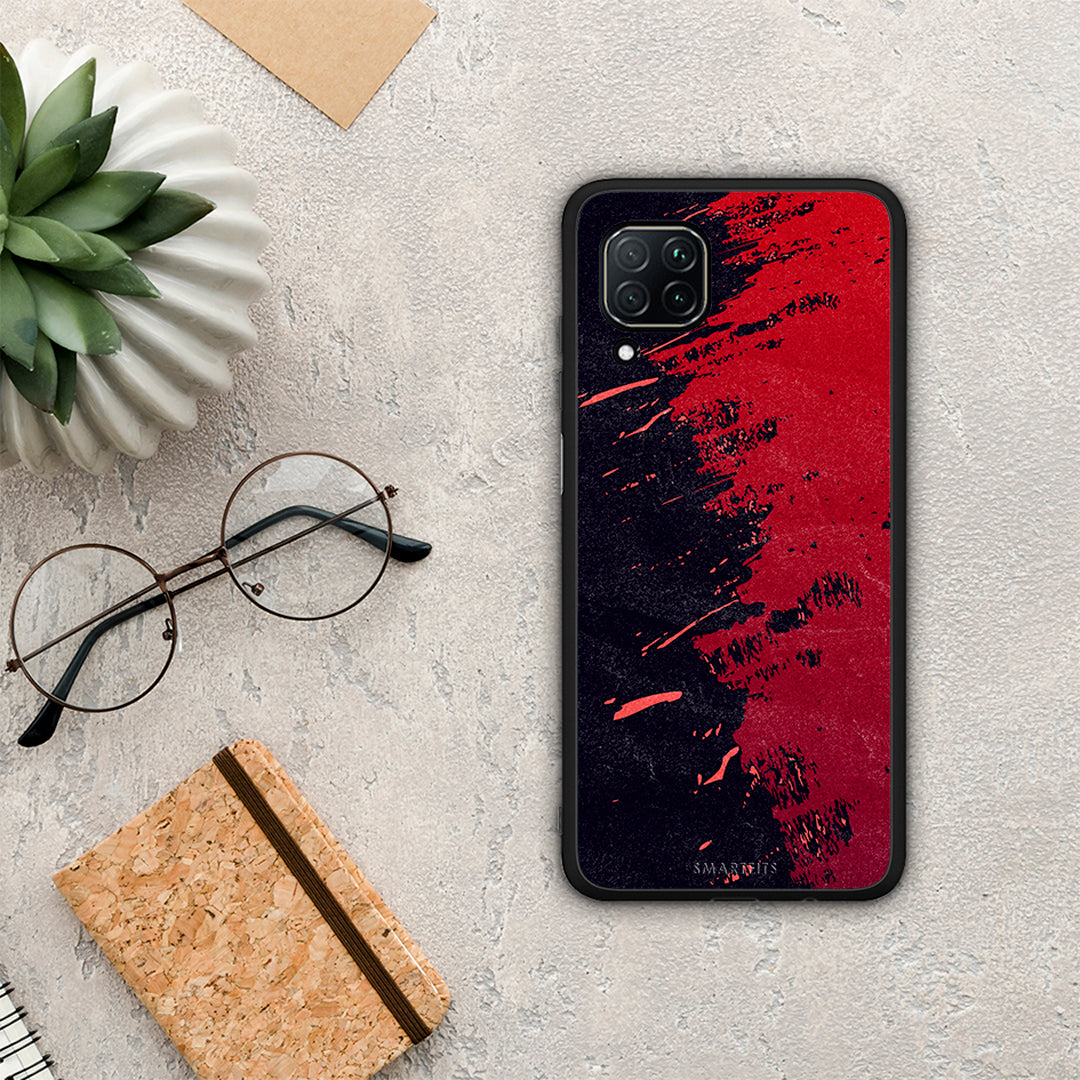 Red Paint - Huawei P40 Lite case
