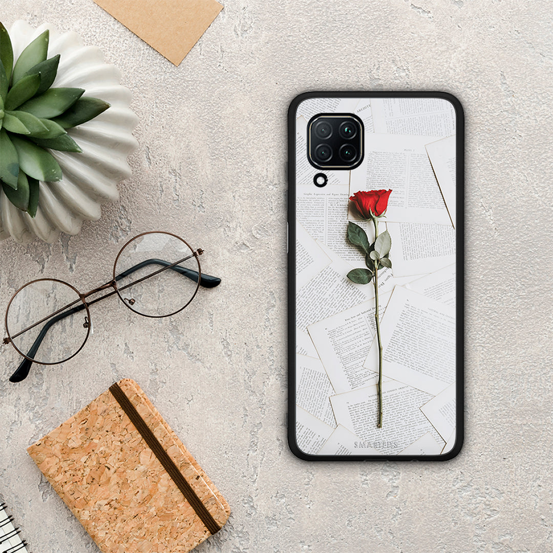 Red Rose - Huawei P40 Lite case