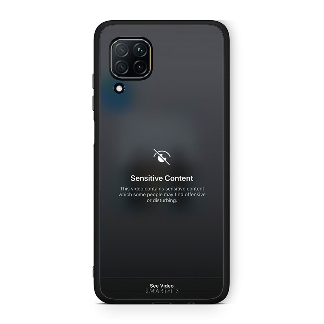 Huawei P40 Lite Sensitive Content θήκη από τη Smartfits με σχέδιο στο πίσω μέρος και μαύρο περίβλημα | Smartphone case with colorful back and black bezels by Smartfits