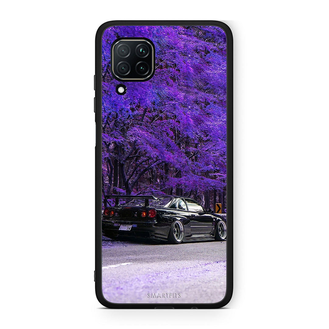 Huawei P40 Lite Super Car Θήκη Αγίου Βαλεντίνου από τη Smartfits με σχέδιο στο πίσω μέρος και μαύρο περίβλημα | Smartphone case with colorful back and black bezels by Smartfits