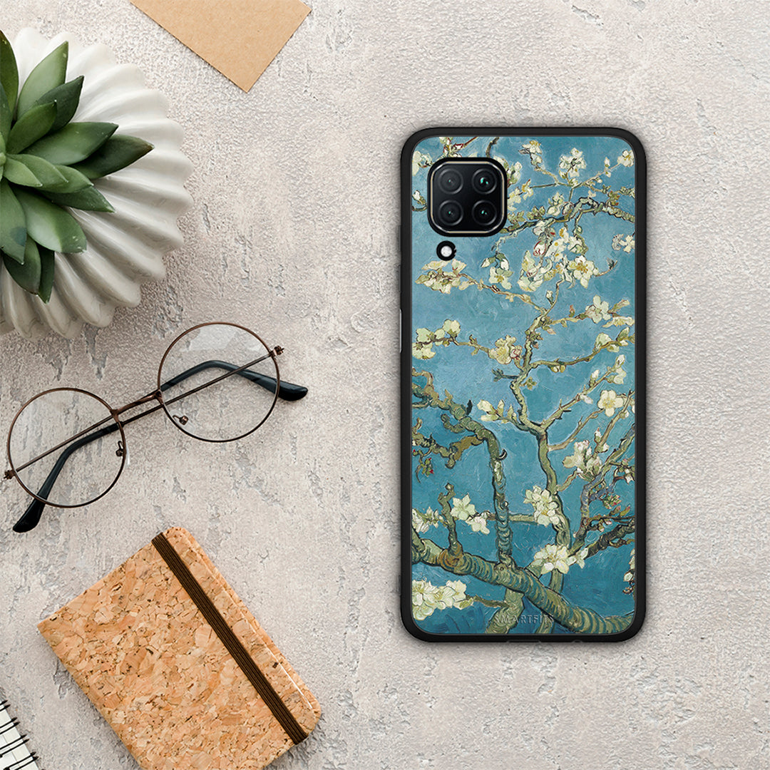 White Blossoms - Huawei P40 Lite case