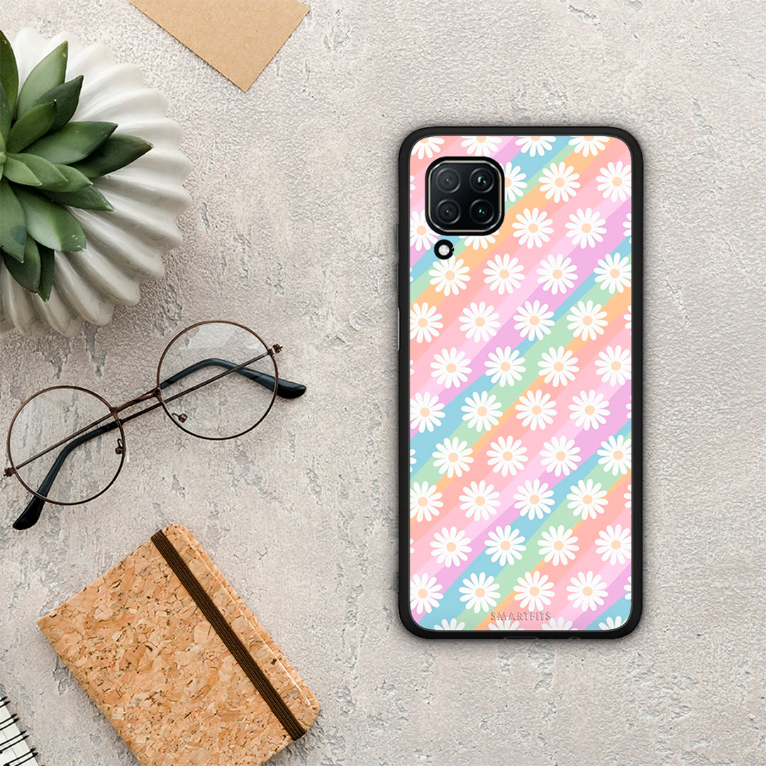 White Daisies - Huawei P40 Lite case